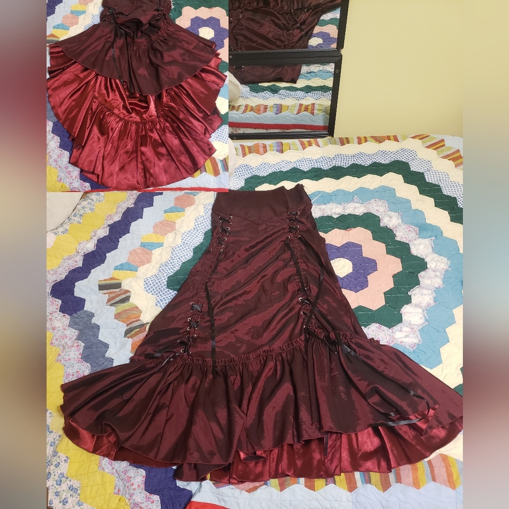 High Low Adjustable Skirt